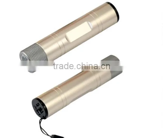 2600mah power bank with LED flashlight. ,colorful universal portable 2600mAh Power Bank (MPB270)