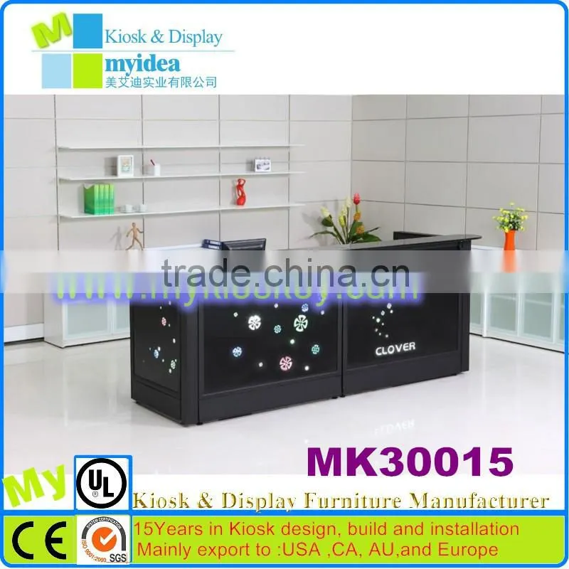 Free design and more durable money counter/modern bar counter/reception counter