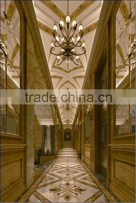 Interior Micro Crystal Stone Floor And Wall Tile 80x80CM