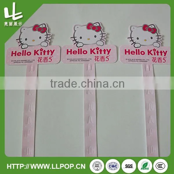 Clear pp hanging Clip Strip