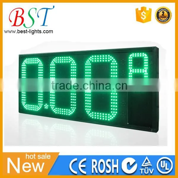 Professional LED gas price display maker programmable LED Gas Price Signs