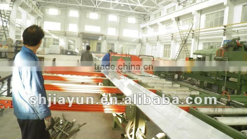 extrusion aluminium chain link fencing profile