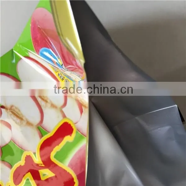 banana chips packaging/apple chips bag/nuts plastic packaging /snack bags and film in roll