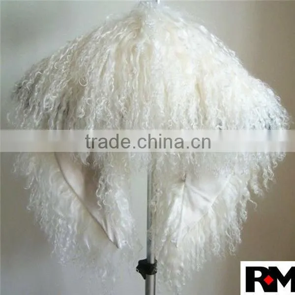 Factory Direct Sell Tibet Fur Skin Collar Tibetan fur collar