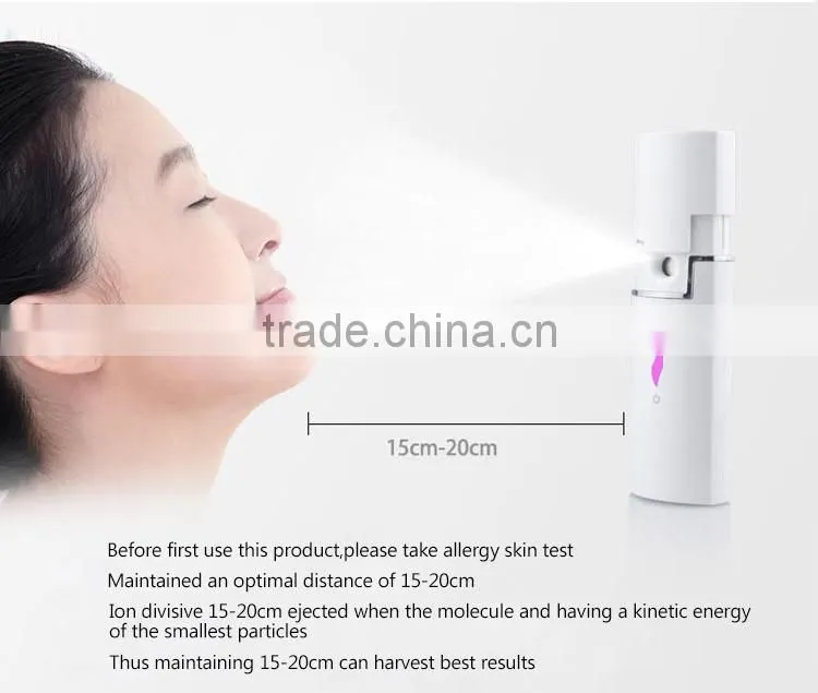 Rechargeable Portable Nano Moist Mist Facial Spray