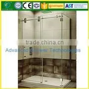 Bathroom computer controlled enclosed steam shower room
