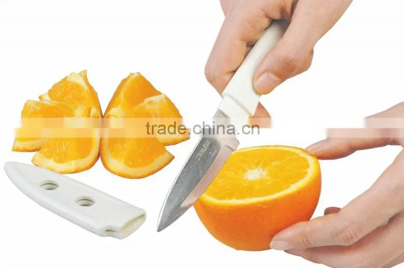 S/S+PP 18.5*2.7*1 Kitchen tools cutting knife/stainless steel fruit knife/kitchen knife/stainless steel knife