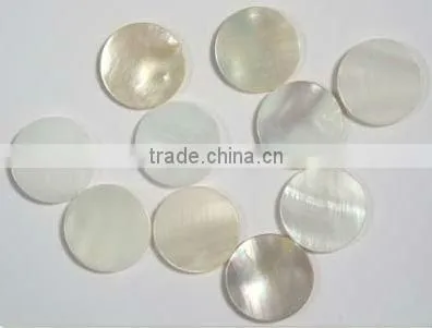 white round Mother of Pearl Blanks