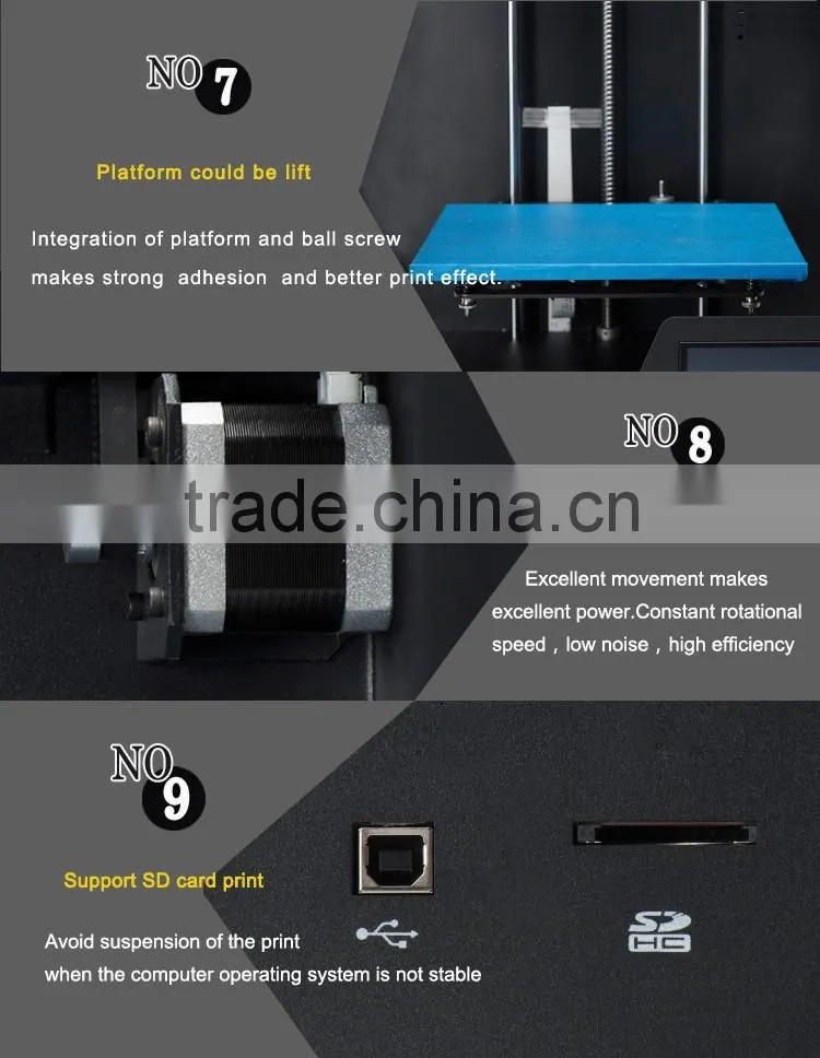 Hori H13d printer filament 3d colorful printer 3d printing