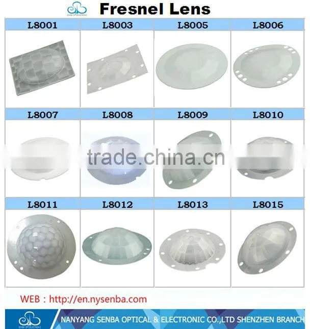 45.9mm Spherical Lens for PIR Sensor/Detector Application