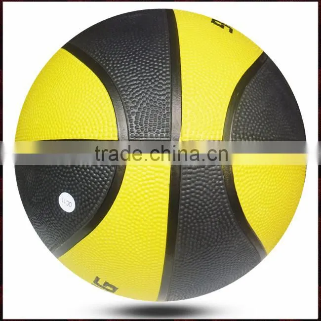 rubber basketball size 7 in bulk, alternating colored official size rubber basketball