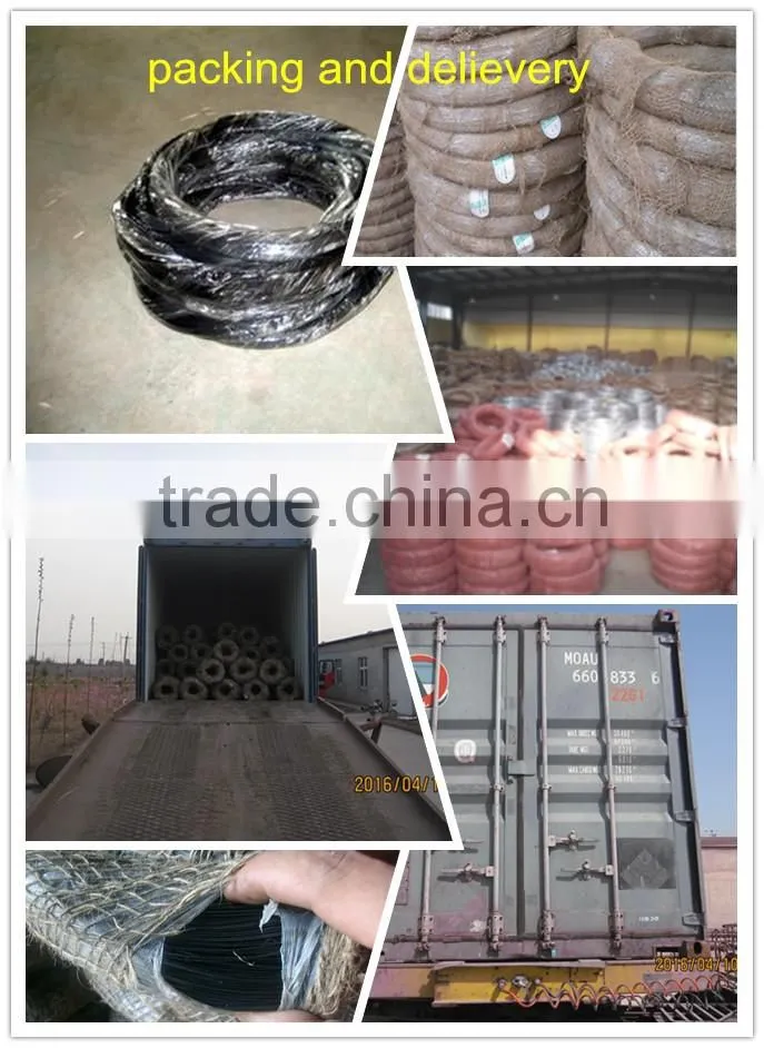 black wire cloth black annealed binding wire 16 gauge black annealed tie wire tensile strength