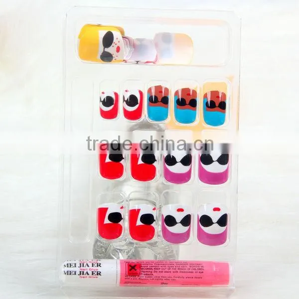 Skull Designed Salon nail tips manufacturer