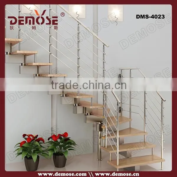 steel grill staircase with demose wire staircase railing
