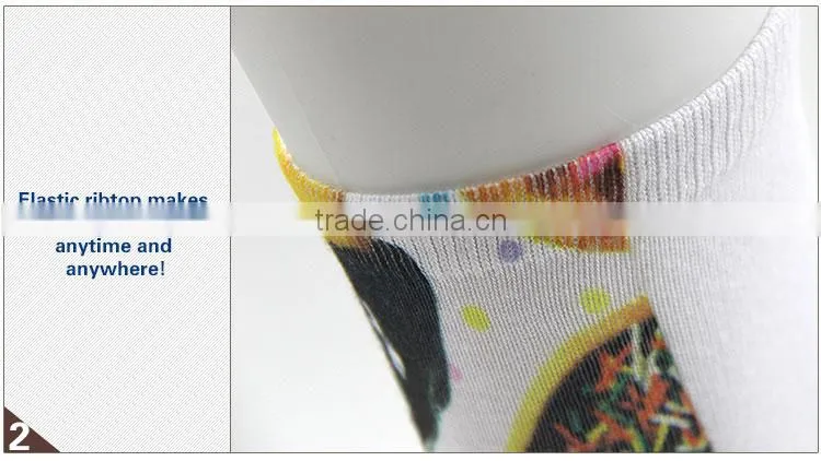 Custom fashionable new design sublimation socks