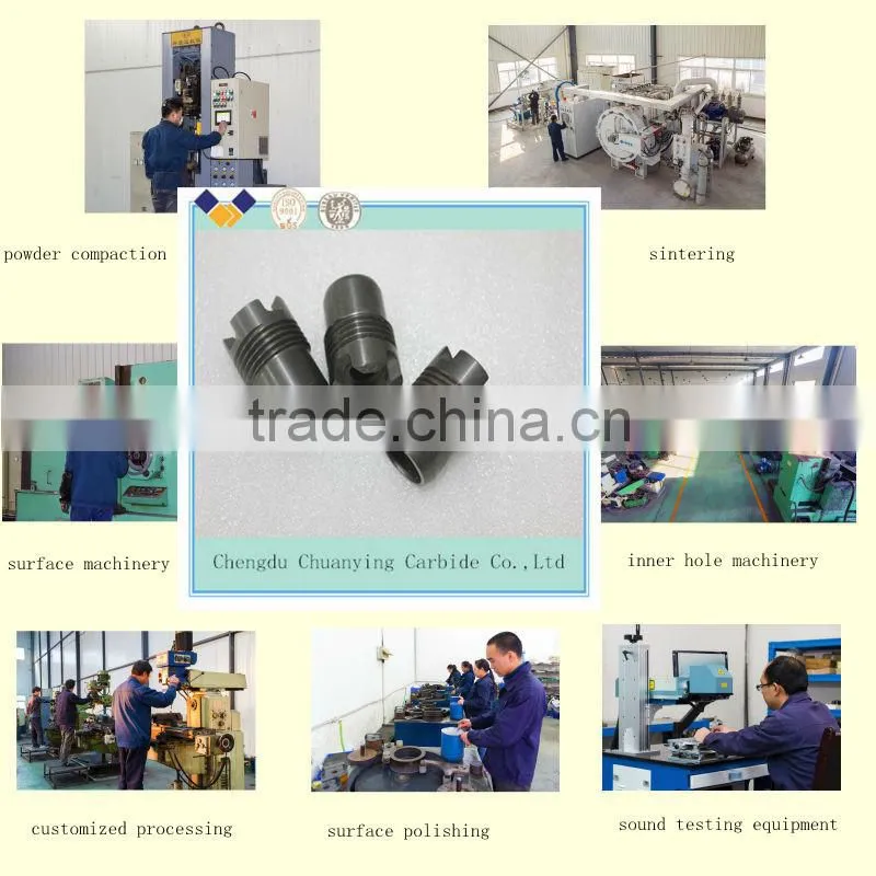 tungsten carbide fuel nozzles