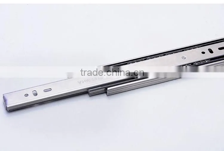 2016 best selling 3 fold full extension roller bearing drawer slides
