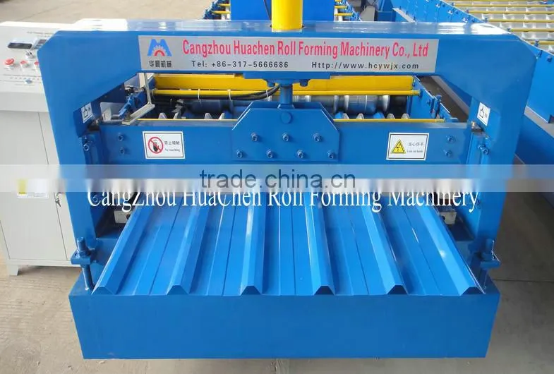 HOT SALE! China Aluminum Fully Automatic Steel Sheet Roller Machine for Wall Making
