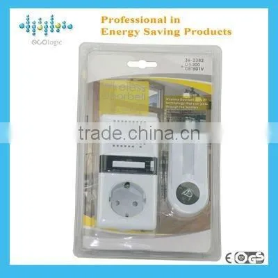 2012 smart wireless free socket outlet remote doorbell