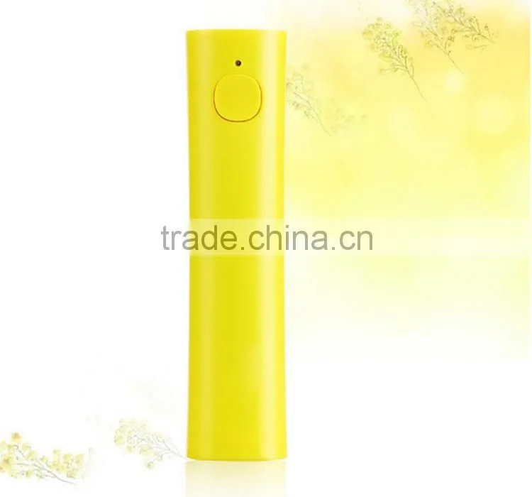 Rubber oil mobile cellphone 18650 li ion battery Portable Power Bank Charger 2600mAh
