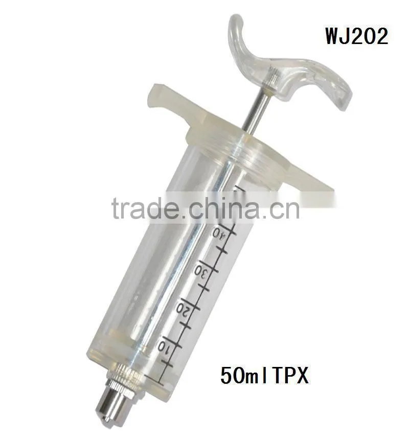 WJ202 Unadjustable TPX Plastic Steel Syringe