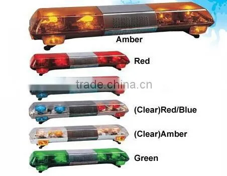Halogen lamp,halogen police lightbar, rotating lamp strobe light bar