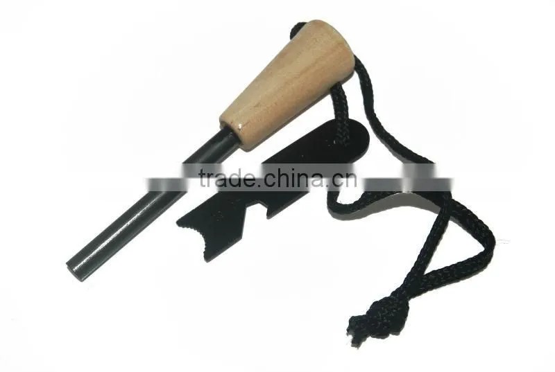 Survival Tool Fire Starter Flint Emergency for Camping & Outdoor Survival