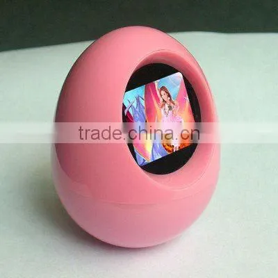 2013 mini egg shape digital frame for new year gift