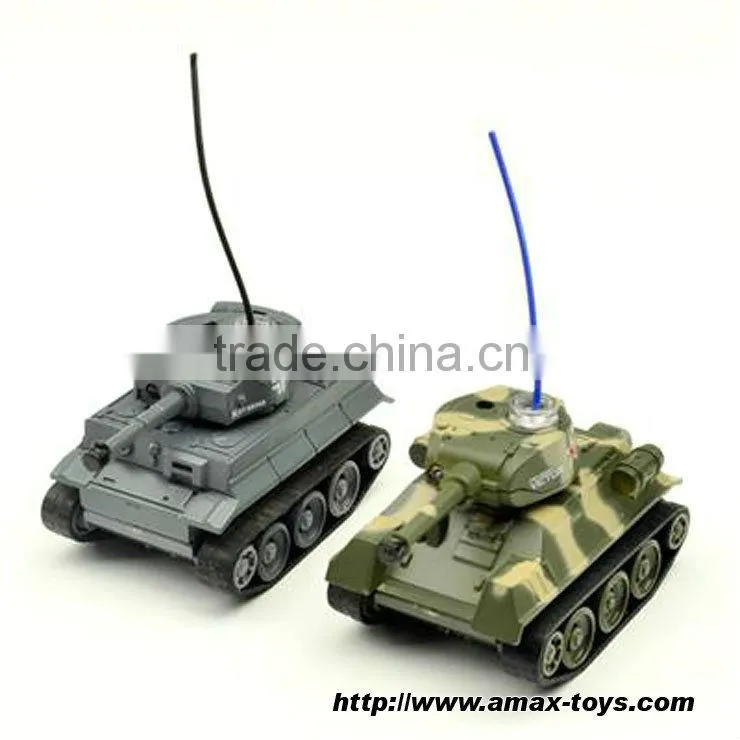 rb-0451991 Eeal Life T34&Tiger1 Mini Fighting RC Tanks