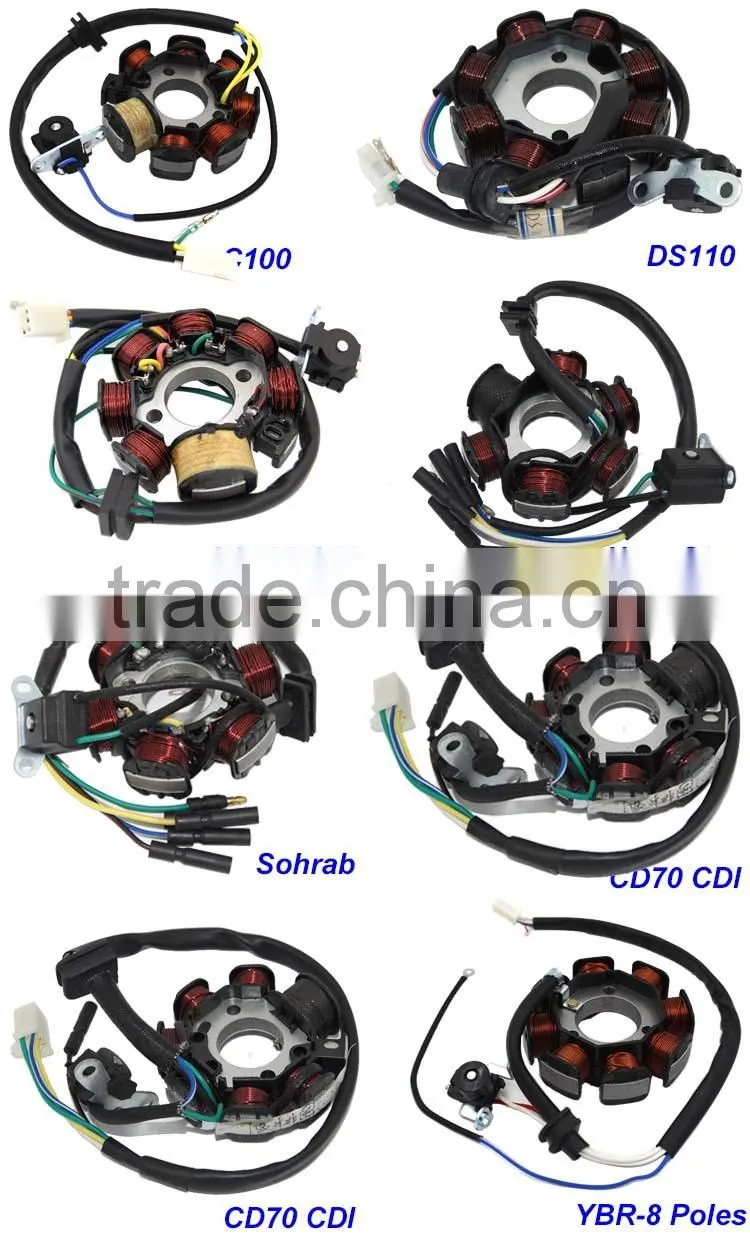 Motorcycle Engine Parts WY125 Magneto Stator Coil