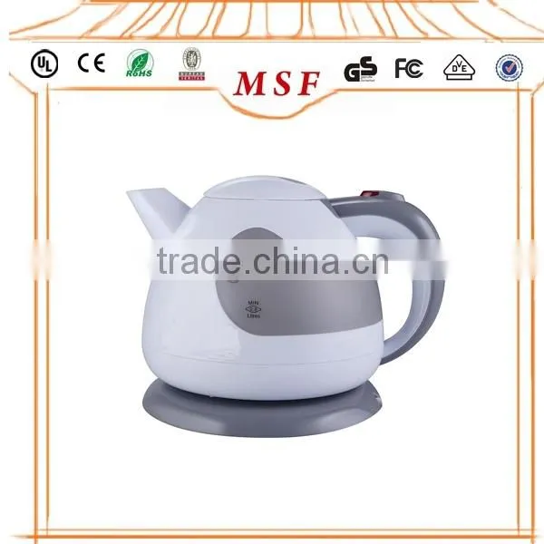 Unique Cute Design Cordless 1.7L Electric Plastic Kettle