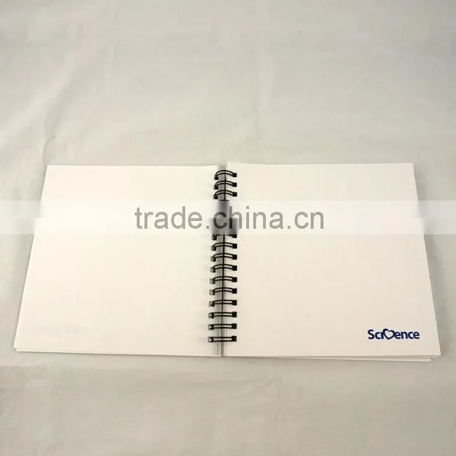 2015 customed PVC cover spiral notebook