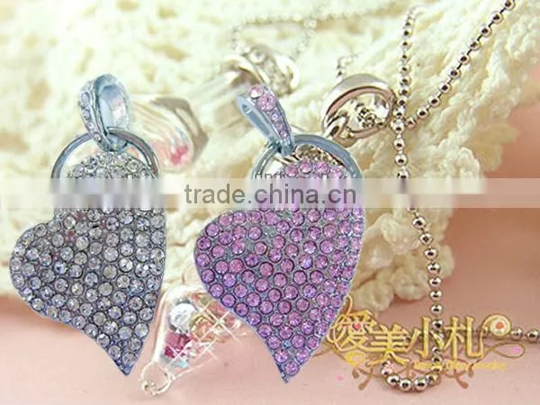 Colorful Heart Shape USB Drive For Promotion Gift