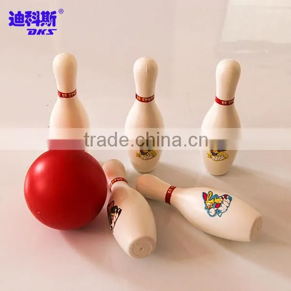 Wholesale plastic sports toys bowling with 10 bowling pins