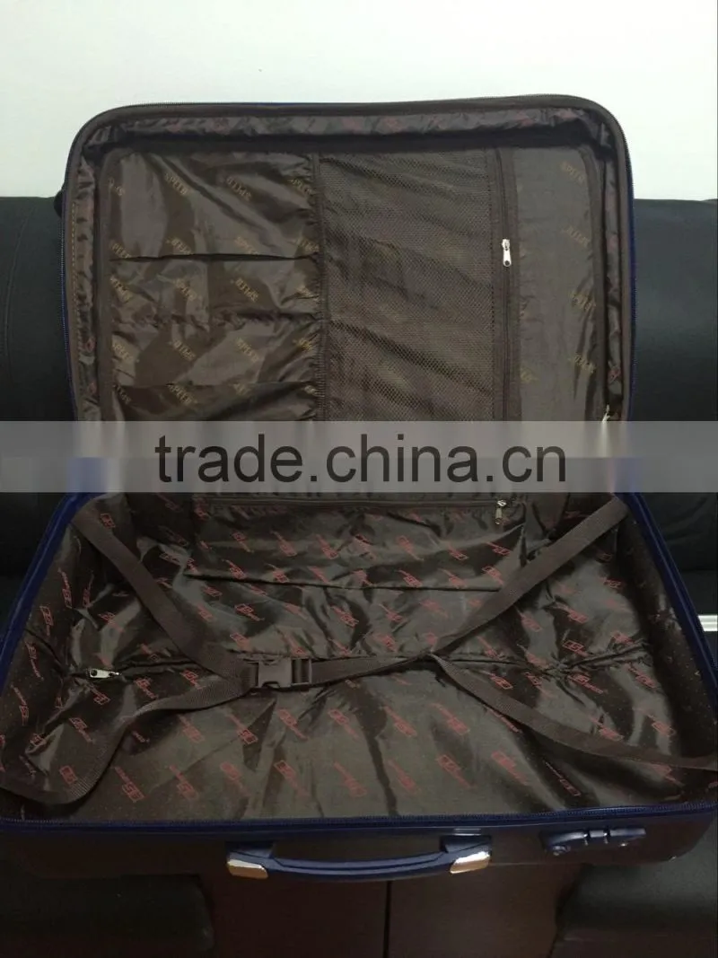 pet luggage Shanghai manufacturer PET trolley luggage