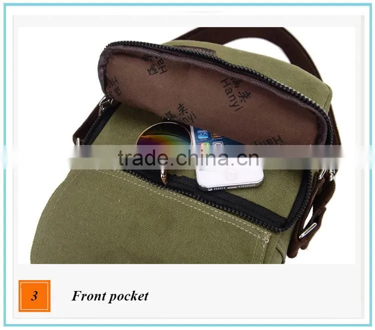 wholesale Canvas messenger bag factory price sale for teens messenger bag