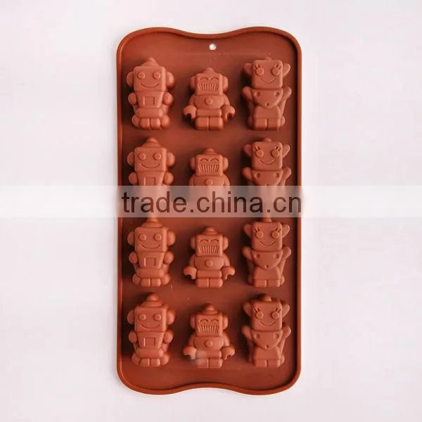 Silicon Cake Forms Robort Shape