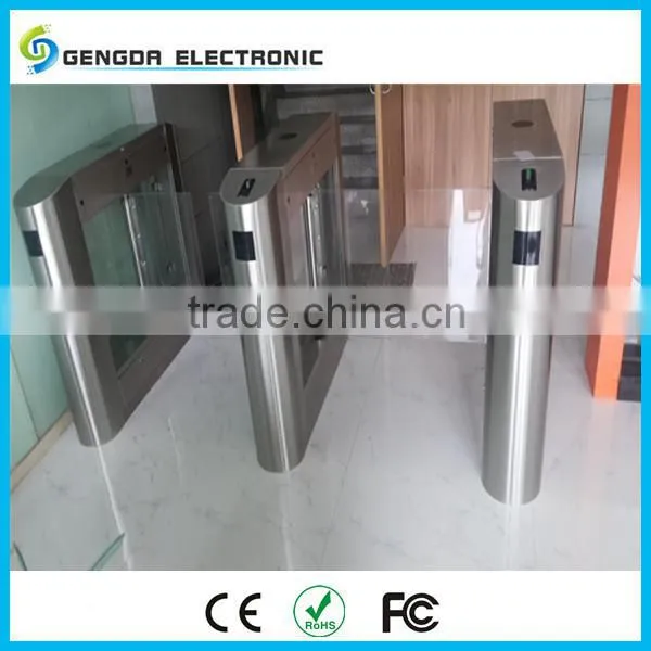 smart design swing barrier safety gate with intelligent parking system and access control