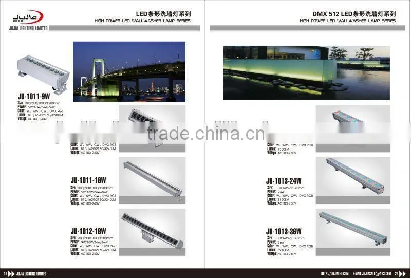JU-1012-9W led wall washers,china LED manufacturer,9w led wall washers light
