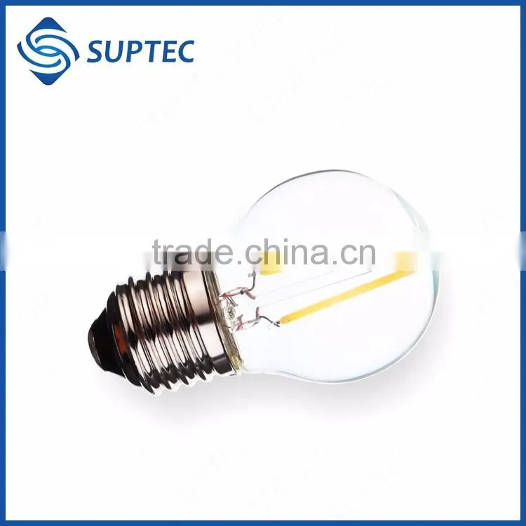 E12 E14 B22 E26 E27 Dimmable G45 Filament LED Clear Bulb Indoor Lighting Lamp 2W 4W 6W 220V 110V