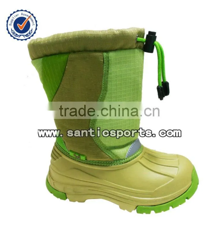 2016 new cheap knitted snow boots