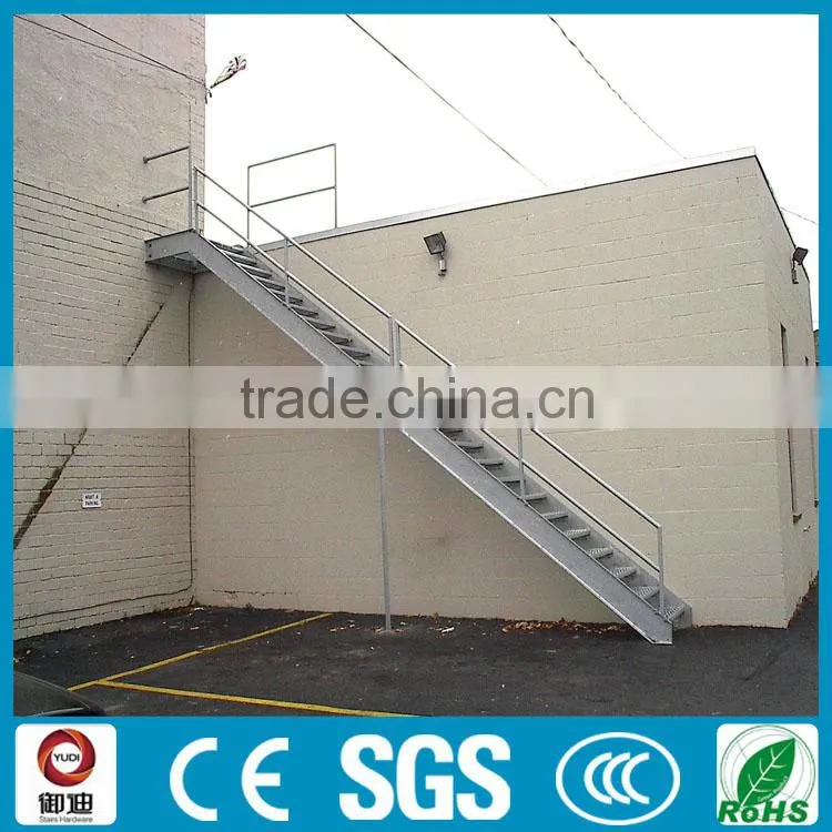 Foshan factory supply prefab metal stair railing