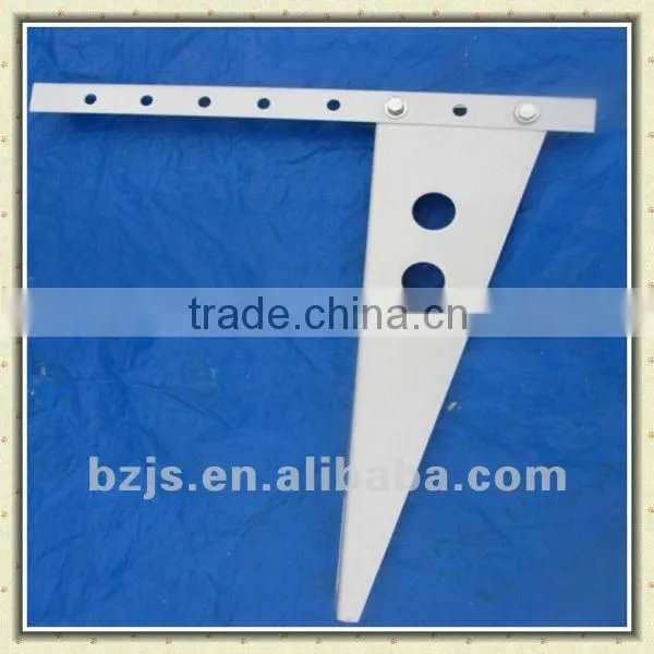 Spraying wall mount air conditioner bracket