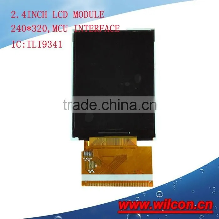 2.4inch 240*320 ILI9341 controller IC MCU interface tft lcd display module