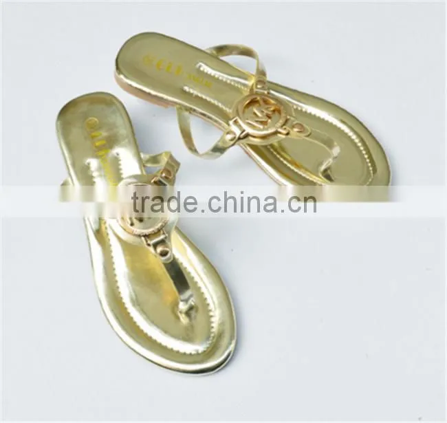 Wholesale New design fashion flat summer sandals 2016