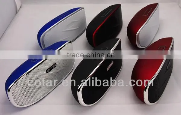 GAOKE A10 2014 Best Powerful Wireless Mini Bluetooth Portable Speaker 2x3W shenzhen manufacturer