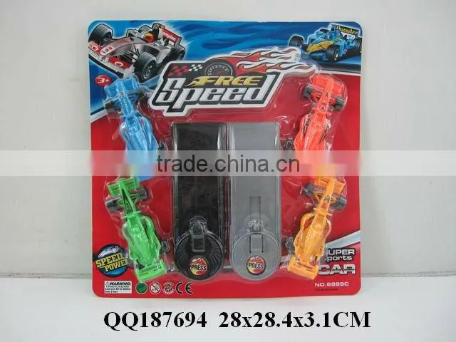 Shooting car set, set toy, toy car play set