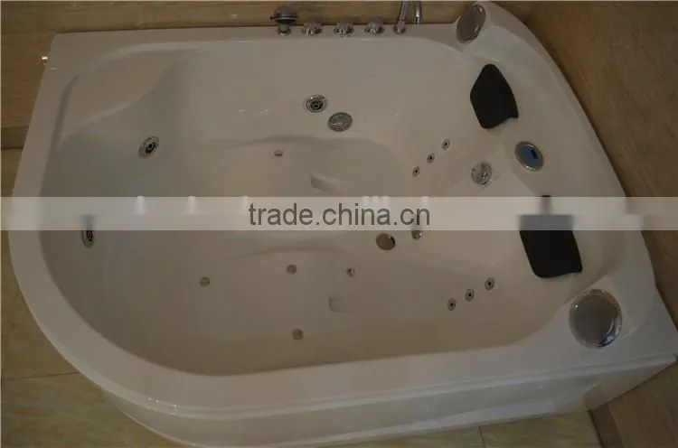China supplier corner jetted tub,2 person whirlpool tubs,big bathtubs