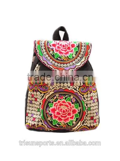 New Design Traditional China Backpack 30L Wholesale Drawstring Leisure Bag