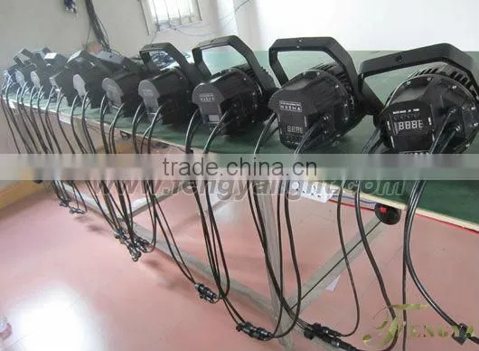18*10w rgbw outdoor led par can light waterproof IP65